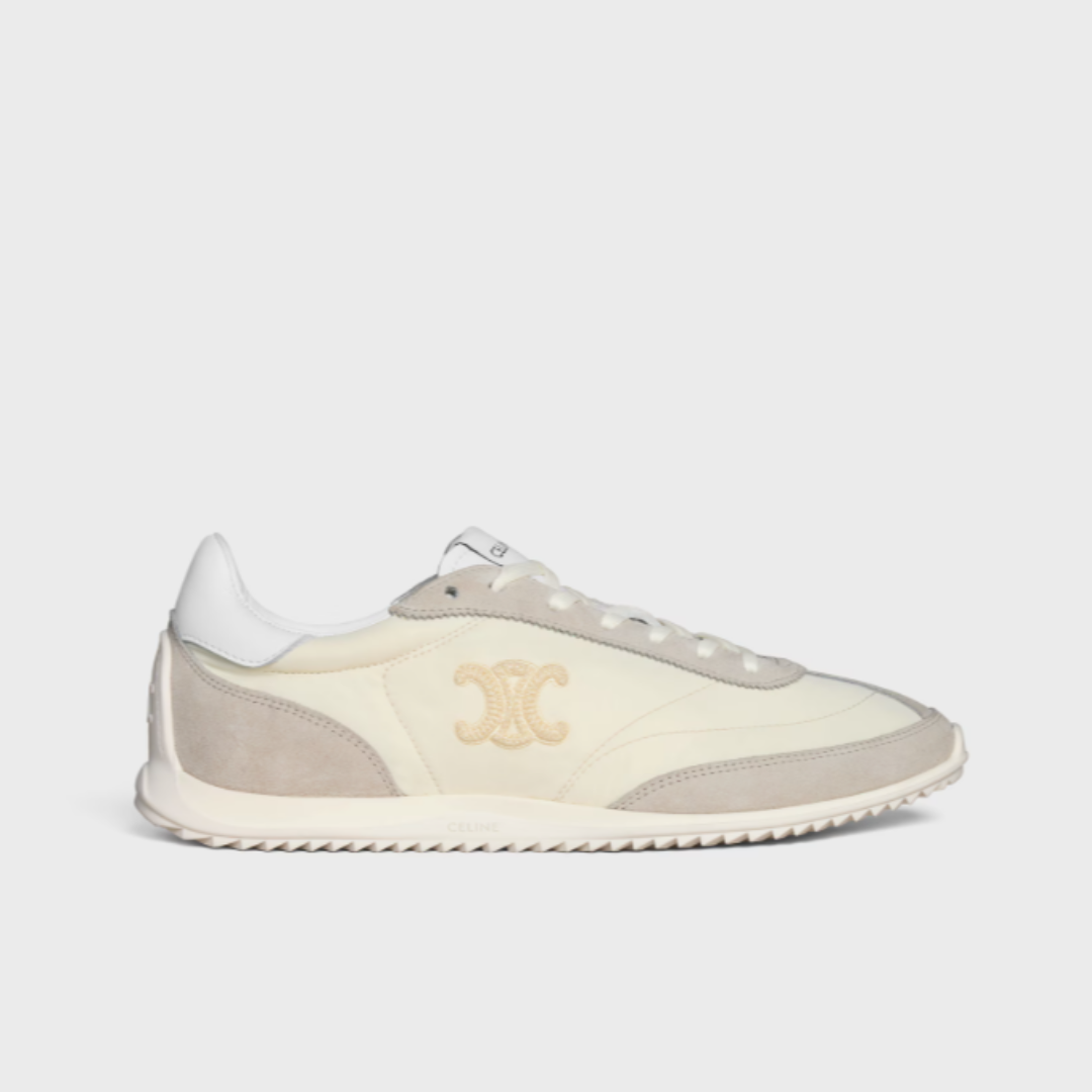CELINE Racer Low-Top Sneakers Vanilie